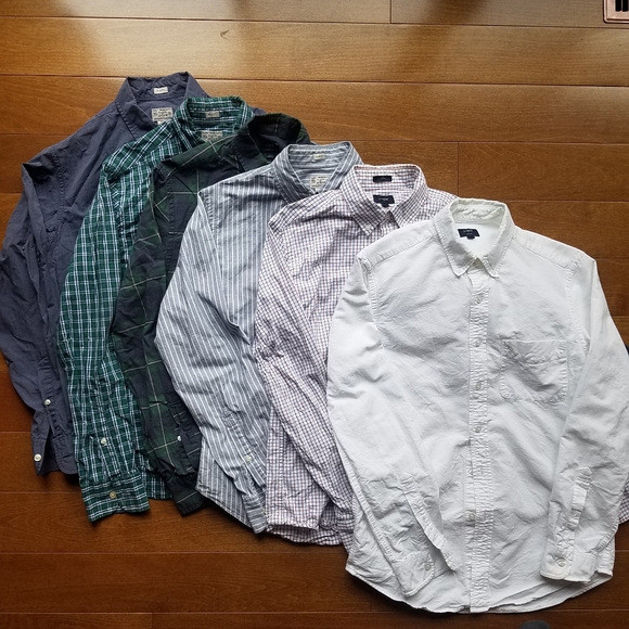 J. Crew Other - Six J.Crew Mens Shirts